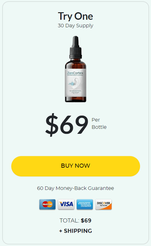 ZenCortex  1 $69/bottle